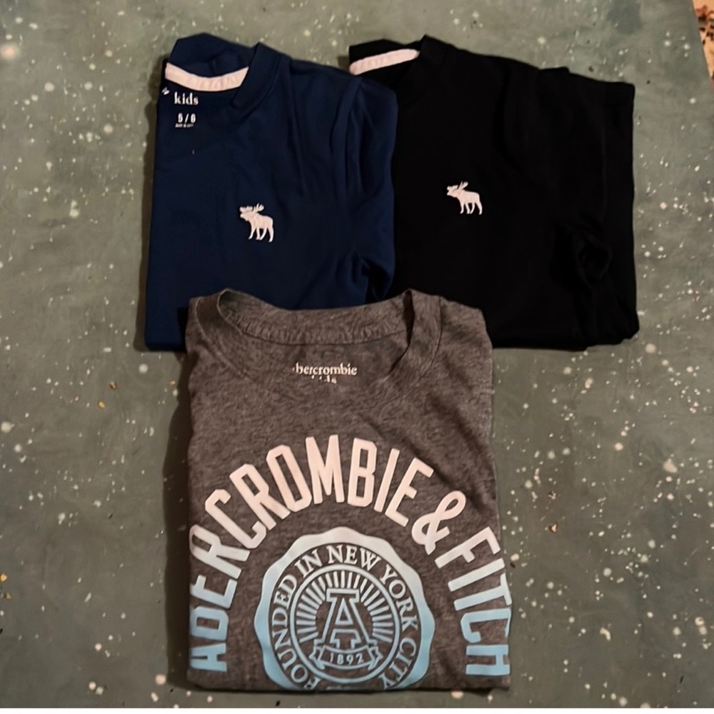 COPY - Lot of 3 Abercrombie boys size 5/6 lightly used